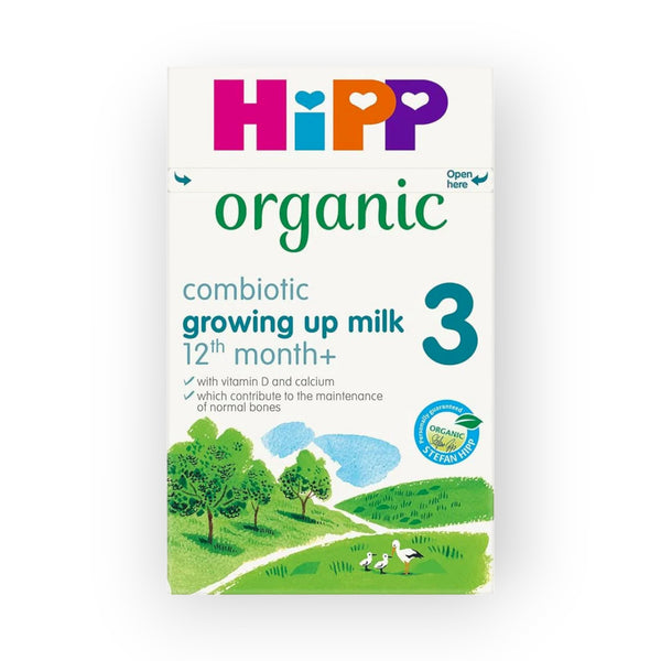 HiPP Organic Combiotic Growing Up Milk Stage 3 - 600 gm, 12 months+