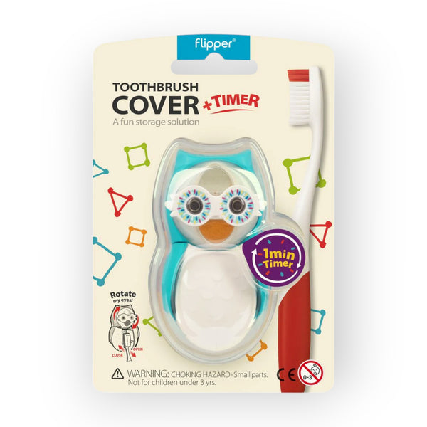 Flipper Toothbrush Cover Flp Owl / Smarty