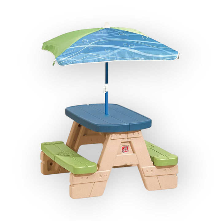 Step2 Sit & Play Picnic Table With Umbrella