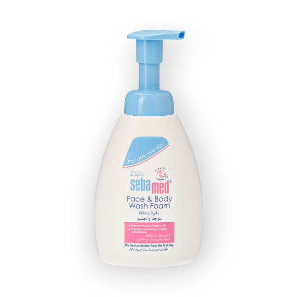 Sebamed Face & Body Wash Foam, 400ml