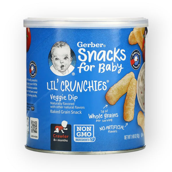 Gerber Lil' Crunchies Veggie Dip - 42g