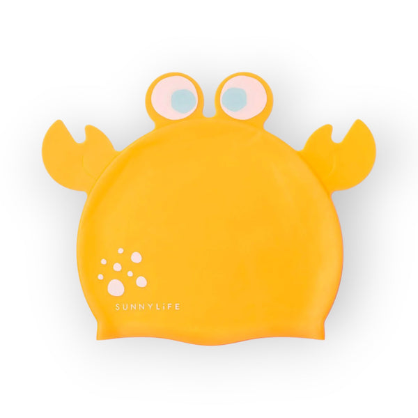 SUNNYLiFE yellow color Shaped Swimming Cap Sonny the Sea Creature