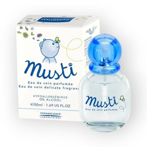 Mustela Musti Eau de Soin Spray, Citrus and Floral, 50 ml