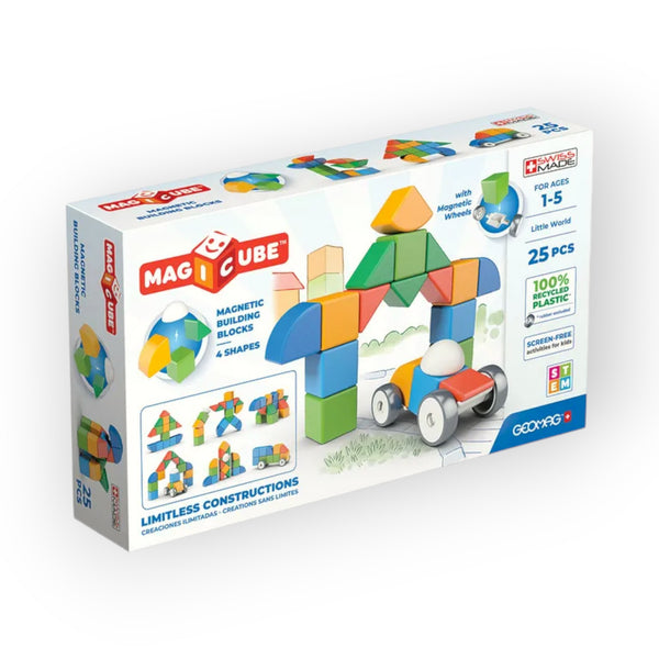 Geomag - Magicube 4 Shapes Magnetic Building Blocks 25pcs