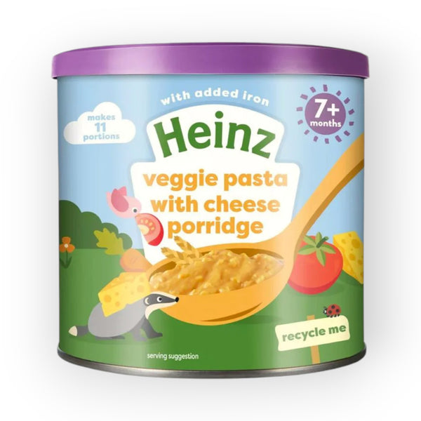 Heinz Veggie Pasta with Cheese Porridge, 7m+, 200g