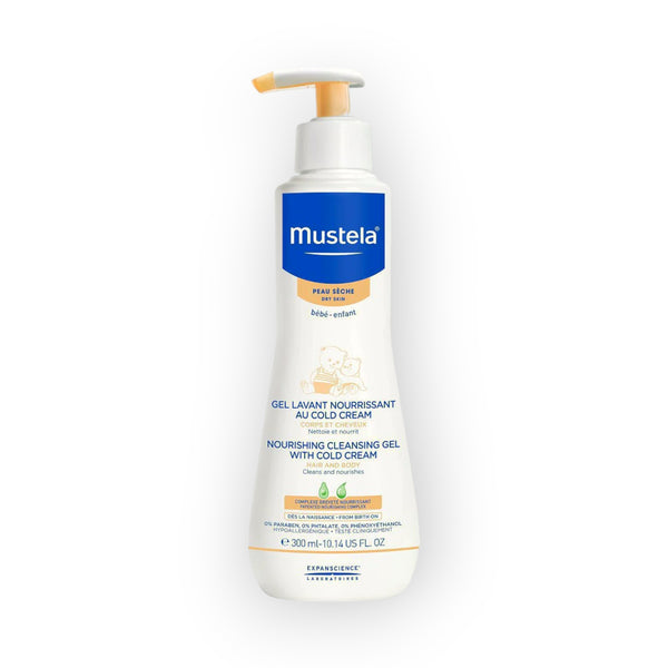 Mustela Nourishing Cleansing Gel With Cold Cream, 300ml