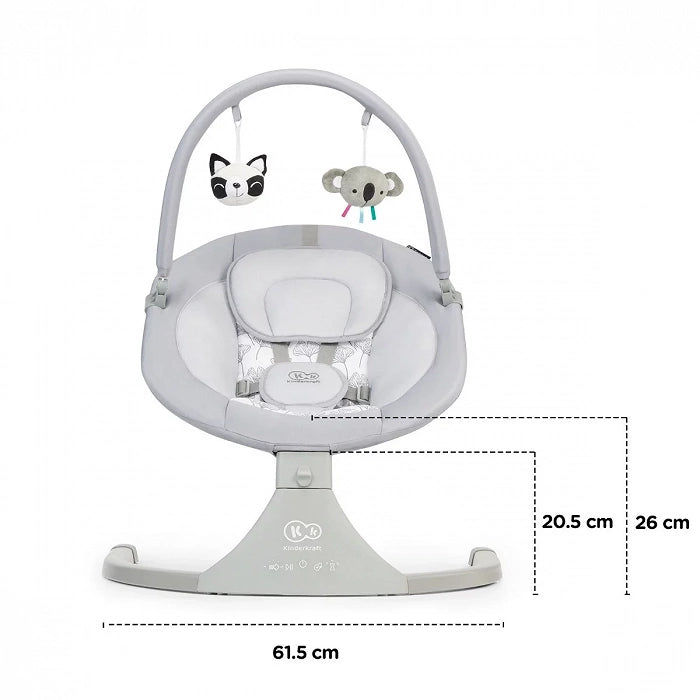 KinderKraft Luli Swing, Grey