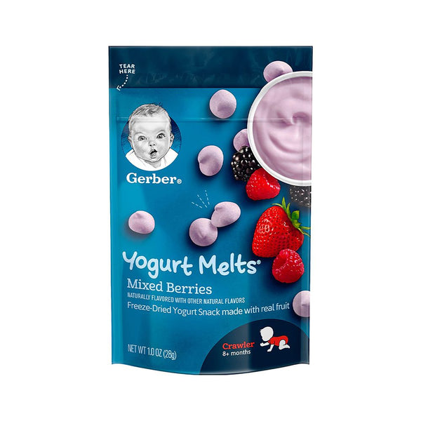 Gerber Yogurt Melts Mixed Berries 8+ Months - 28g