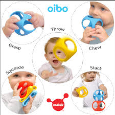 Moluk Oibo Gripping & Teething, Play Ball, Stacking Game, Baby Toy