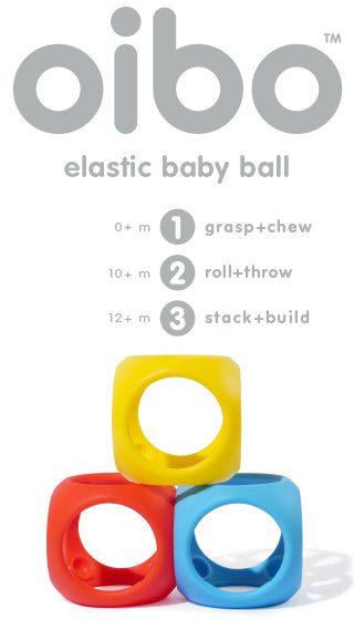 Moluk Oibo Gripping & Teething, Play Ball, Stacking Game, Baby Toy