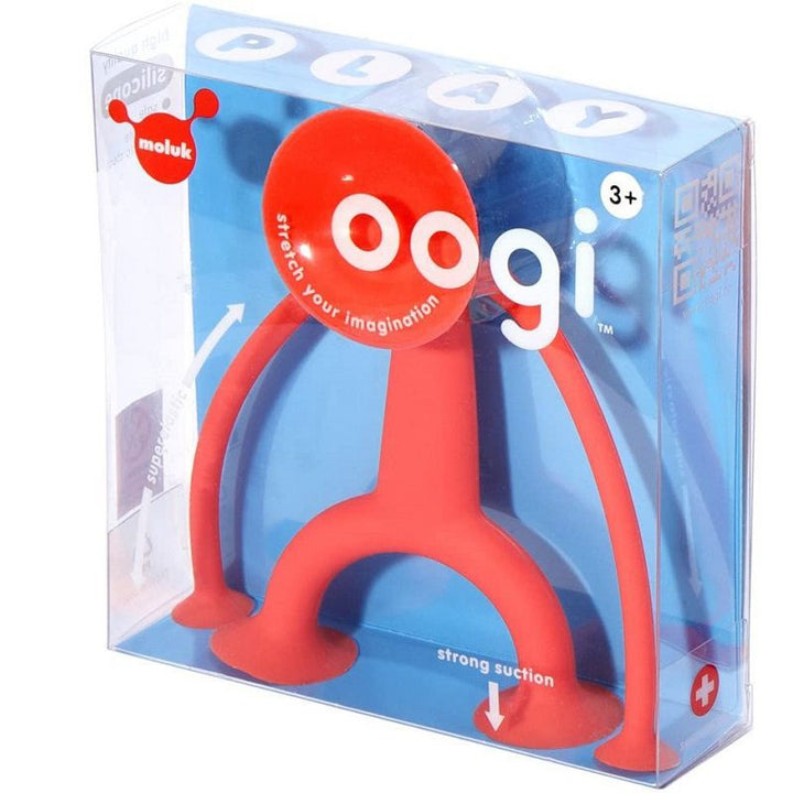 Moluk Oogi Fidget Toy Red (13 cm) for Age 3+ Years