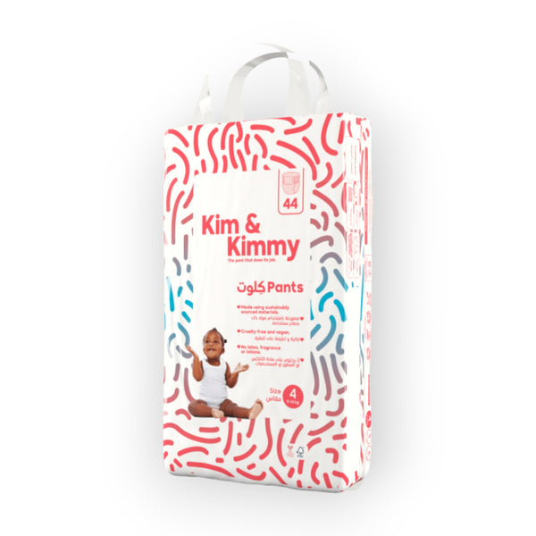 Kim & Kimmy Eco-friendly Baby Diaper Pants, Size -4, 9-14Kg