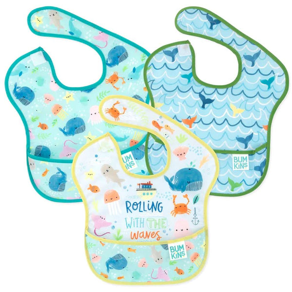 Bumkins SuperBib  Pack of 3