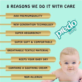 Buy Predo Baby Junior Eco 11-25kg, Size 5, 16 pieces online with Free Shipping at Baby Amore India, Babyamore.in