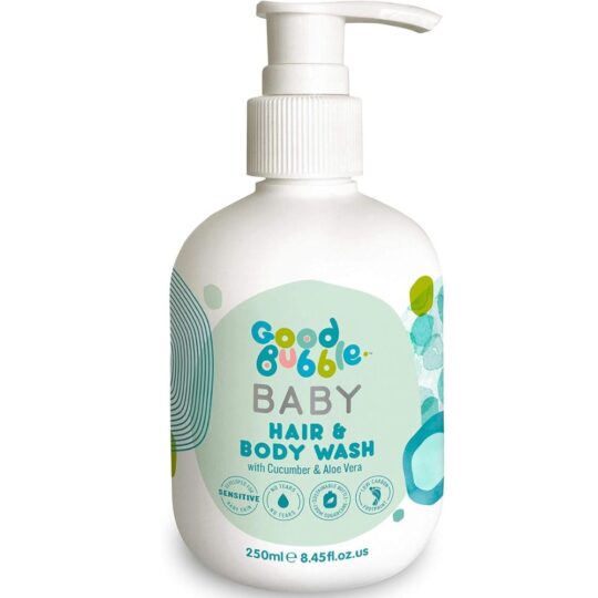 Good Bubble Baby Hair & Body Wash with Cucumber & Aloe Vera 250ml