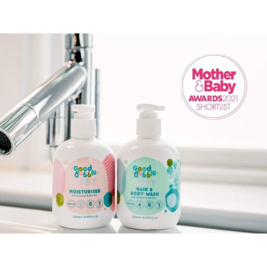 Good Bubble Baby Hair & Body Wash with Cucumber & Aloe Vera 250ml