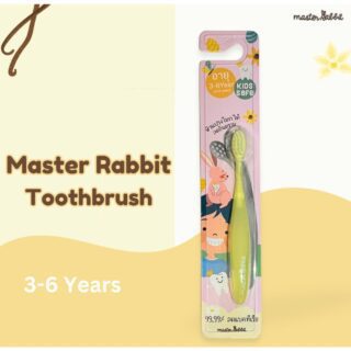 Master Rabbit Gentle ToothBrush 3-6Yrs, Yellow