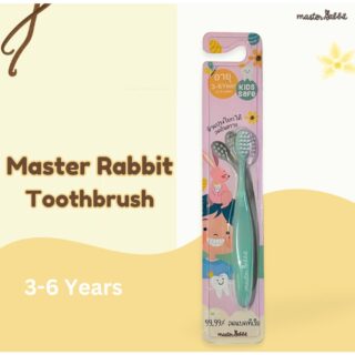 Master Rabbit Gentle ToothBrush 3-6Yrs, Green