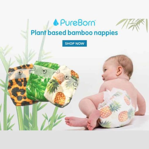 Buy PureBorn Diapers, Samples, 2 pcs online with Free Shipping at Baby Amore India, Babyamore.in