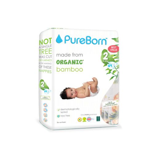 Buy PureBorn Diapers, Single Pack online with Free Shipping at Baby Amore India, Babyamore.in