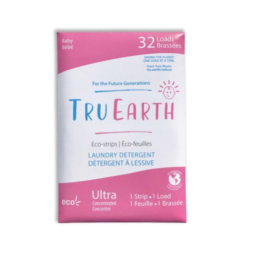 Buy Tru Earth Eco-Strips Laundry Detergent (Baby) - 32 Loads online with Free Shipping at Baby Amore India, Babyamore.in