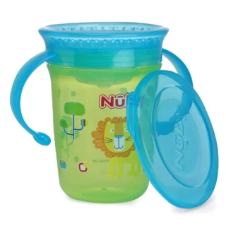 Nuby 360 Wonder Cup 240ml Green