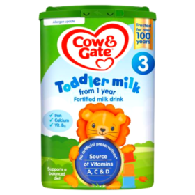 Cow & Gate Fortified Toddler Baby Milk Formula Stage 3