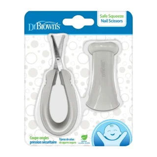 Dr. Brown’s Safe Squeeze Nail Scissors