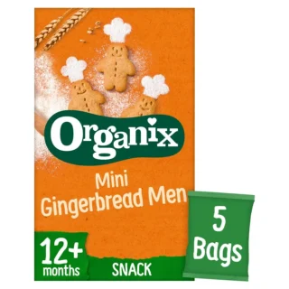 Organix Mini Gingerbread Men, 100g