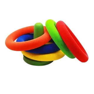 Rubbabu Colourful Ring Toss Set