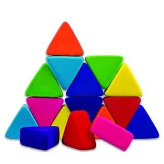 Rubbabu Just Triangles Foam Blocks